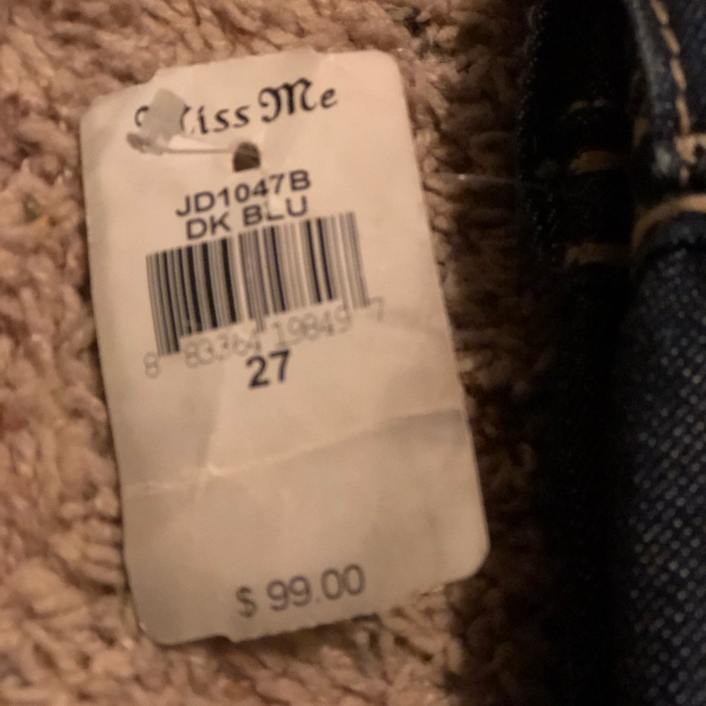 Miss Me Women’s  Jeans 27x35 Brand New With Tags